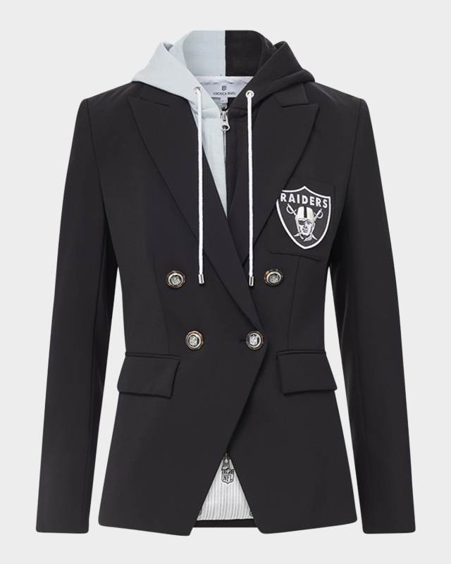 Veronica Beard x NFL Dickey Jacket, Las Vegas Raiders
